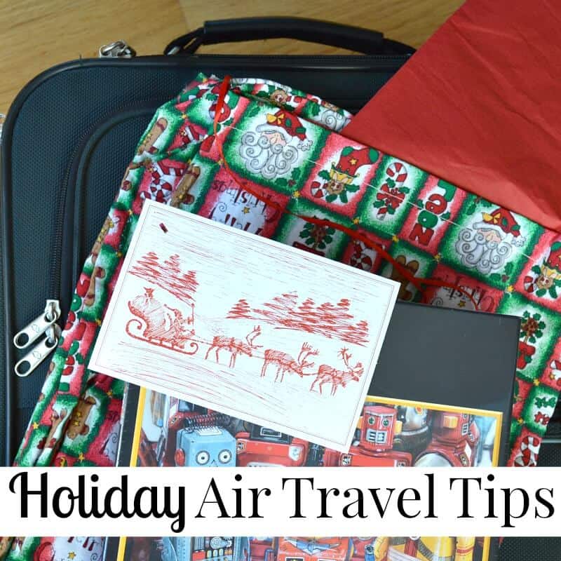 Holiday Air Travel Tips - Organized 31