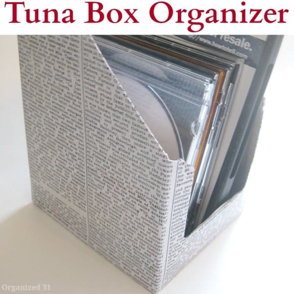 Tuna Folder Box Tuna Box CD & DVD Holder - Organized 31