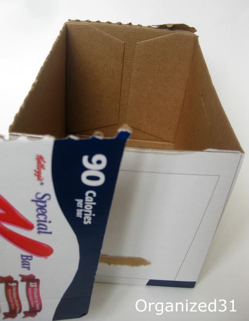 Special K cardboard box
