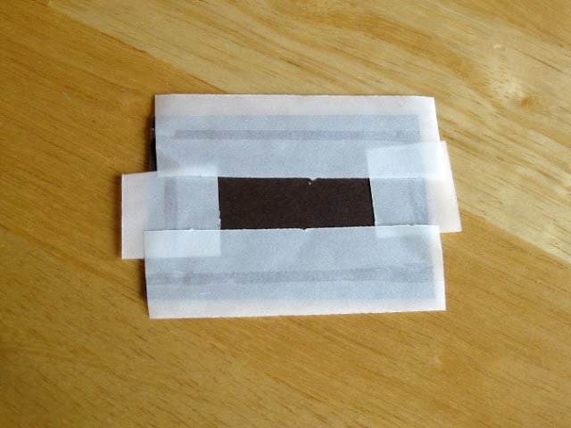 white and brown layers of paper