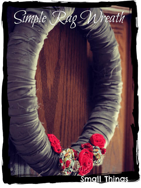 Guest Post – Nancy’s Simple Rag Wreath