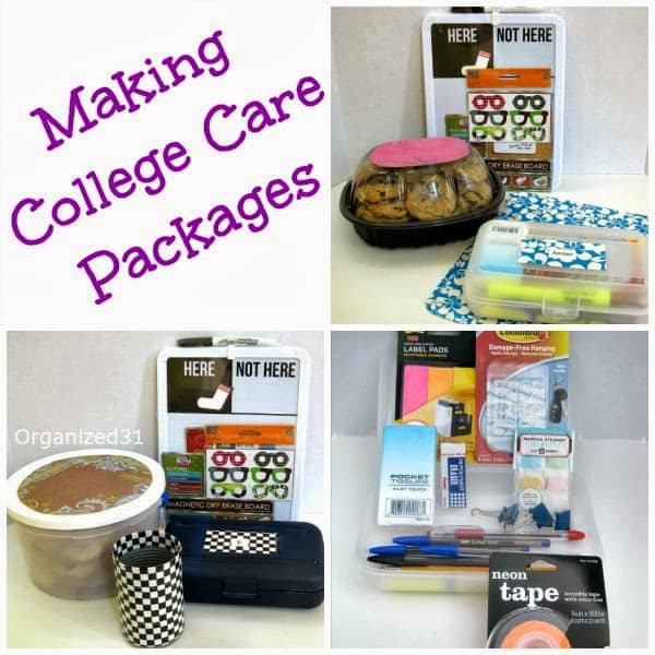 How to Make a College Care Package - Organized 31