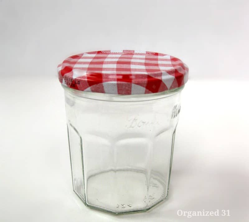 Easy Patriotic Upcycled Jar - Organized 31