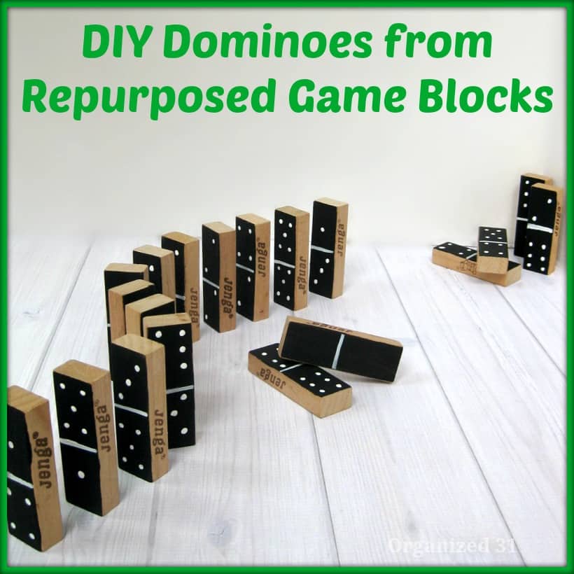DIY Dominoes - Organized 31
