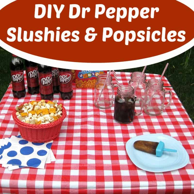 DIY Dr Pepper Slushie & Popsicle - Organized 31 #BackyardBash #shop