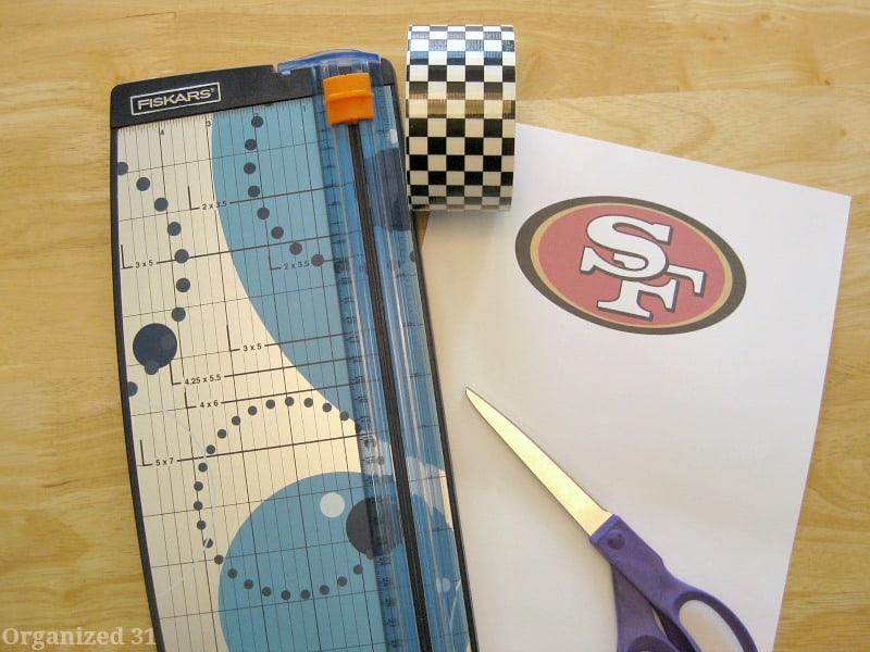 DIY Football Fan Gift Card Envelope - Organized 31