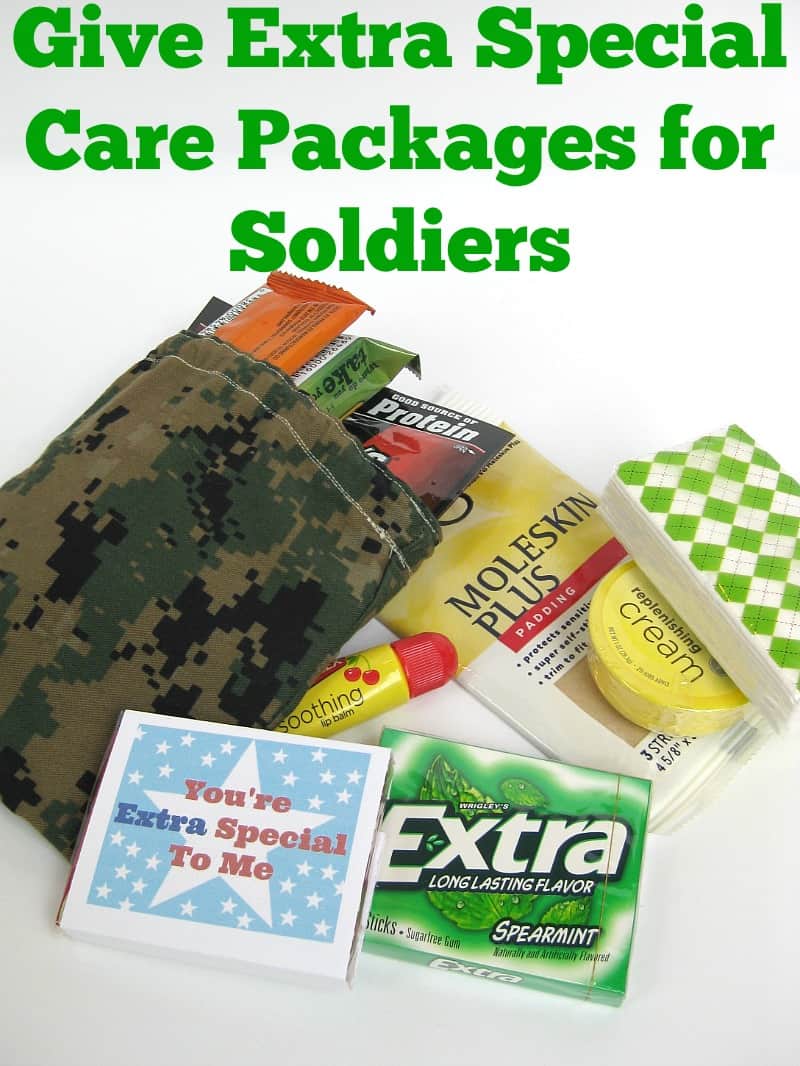 Give Extra Special Care Packages for Soldiers - Organized 31 #ExtraGumMoments #CollectiveBias #sponsored