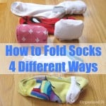 How to Fold Socks 4 Different Ways - Organized 31