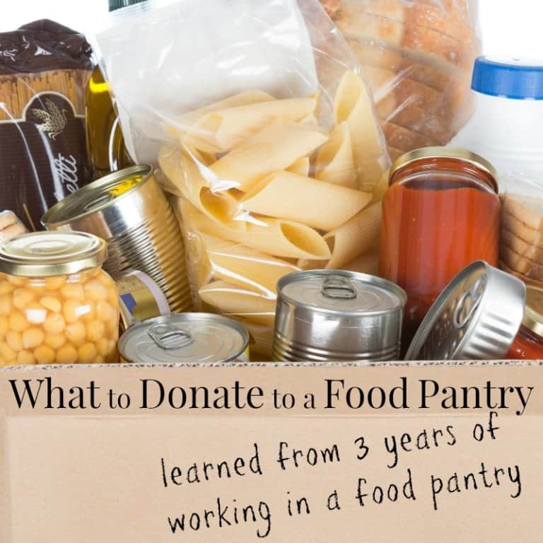 What to Donate to a Food Pantry