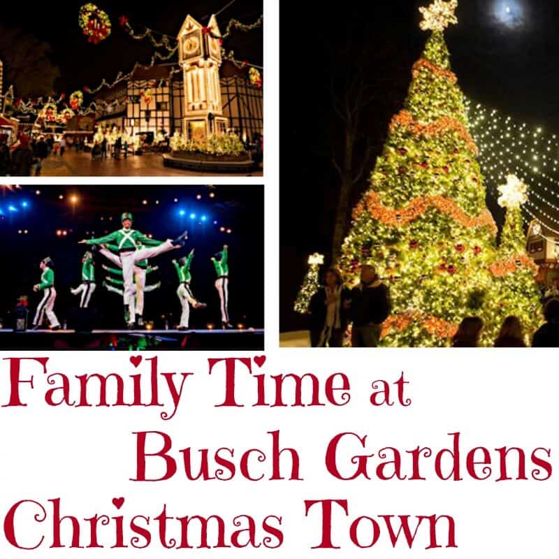 Family Time at Busch Gardens Christmas Town