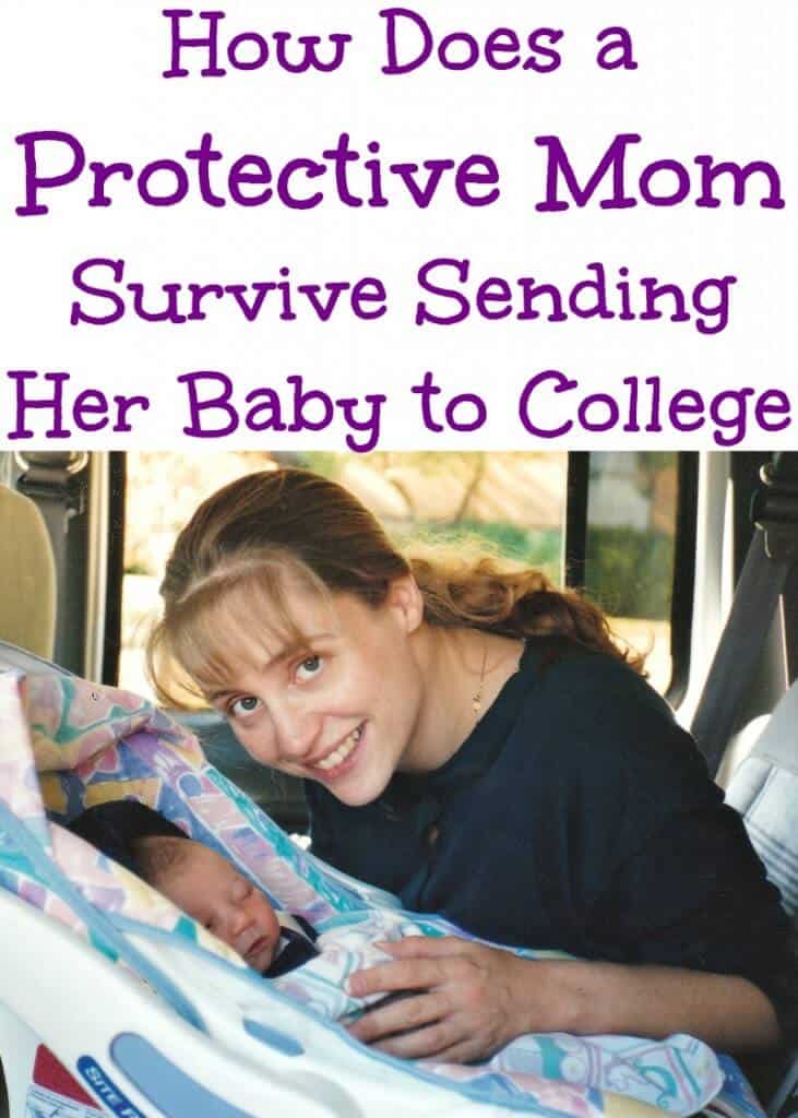 How Does a Protective Mom Survive Sending Her Baby to College - Organized 31 #LoveAndProtect #Ad