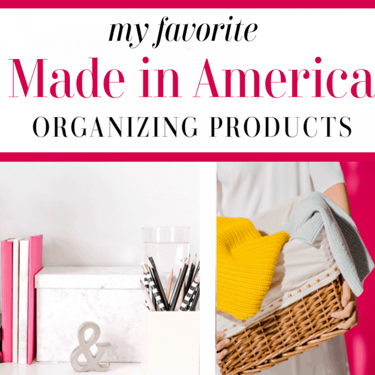 Favorite Made in America Organizing Products