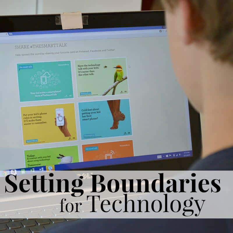 Setting Boundaries for Technology with Your Children