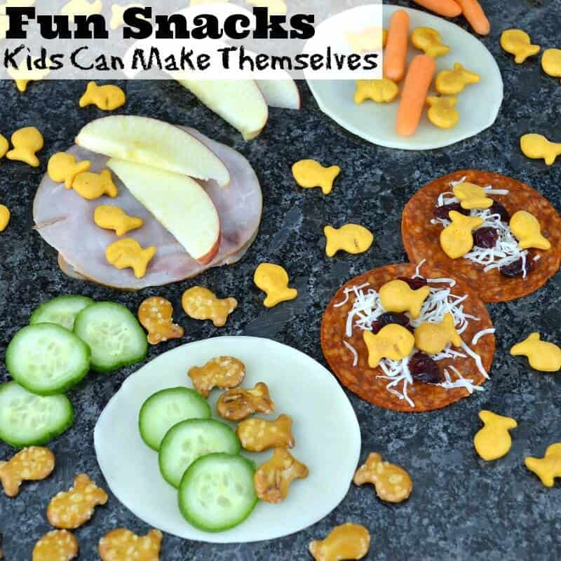 Fun Snacks Kids Can Make Themselves