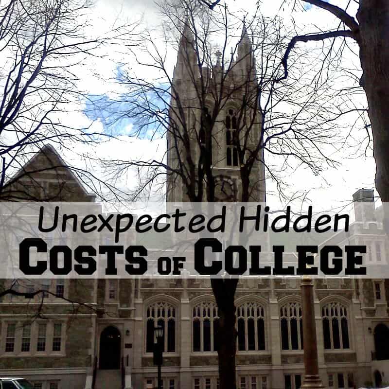 Unexpected Hidden Costs of College