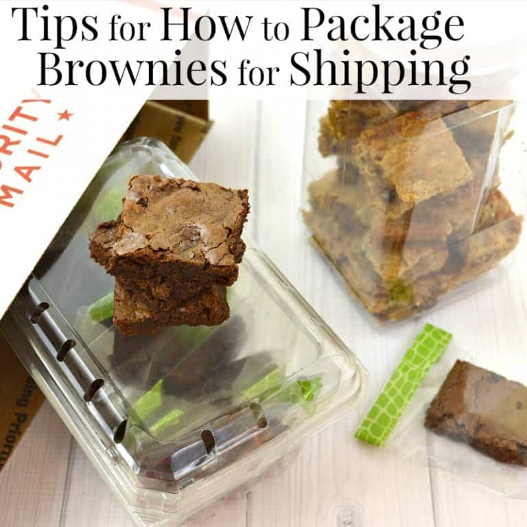 How to Package Brownies for Shipping