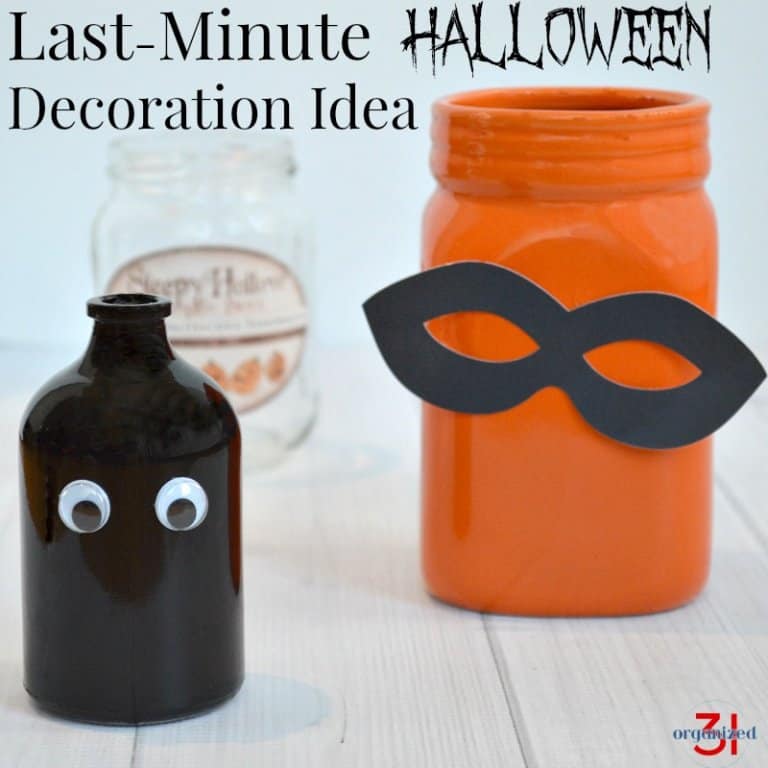 Last-Minute Halloween Idea