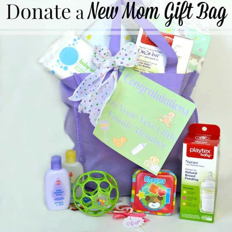 New Baby Gift Idea – Donate a Gift Bag