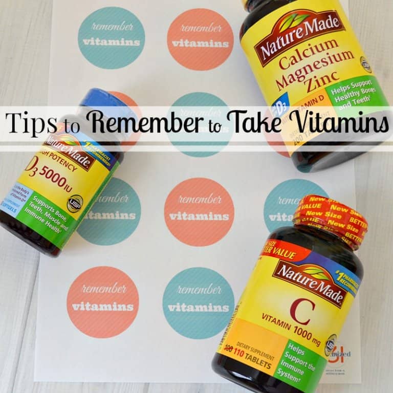How to Remember to Take Vitamins