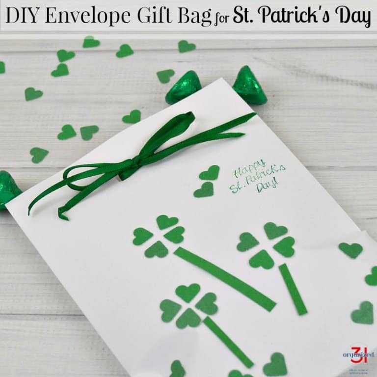 DIY Envelope Gift Bag – St. Patrick’s Day