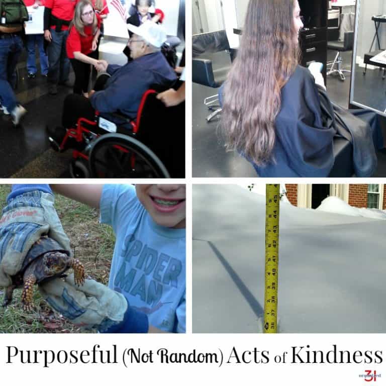 Purposeful (Not Random) Acts of Kindness Ideas