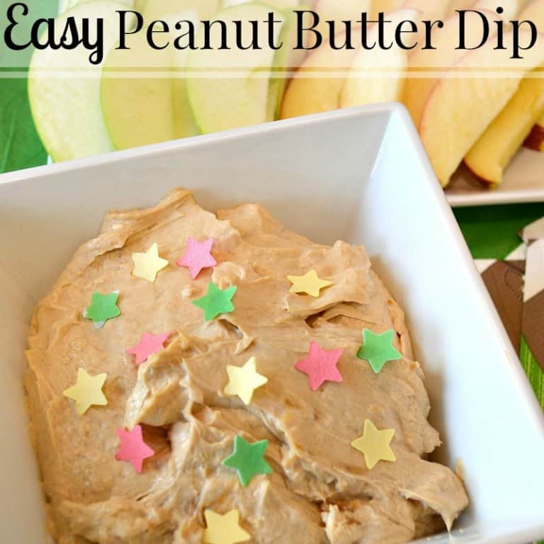 Easy Peanut Butter Dip Recipe