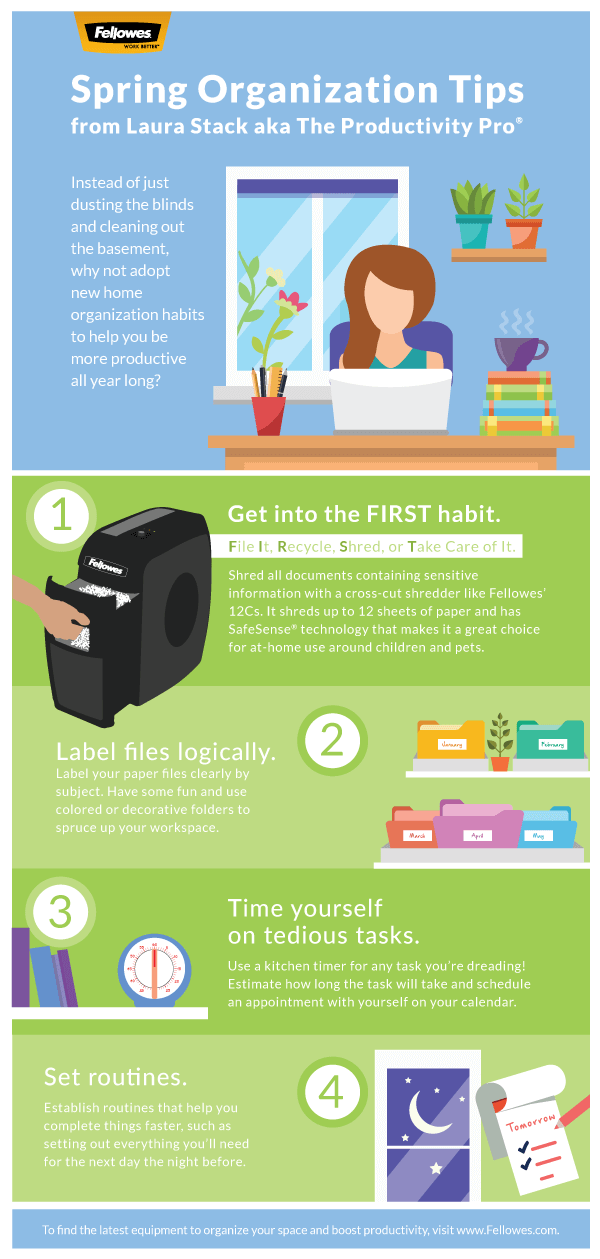 5 Ways to Prevent Identity Theft and Get Organized in the Home Office [ad] @Fellowes 