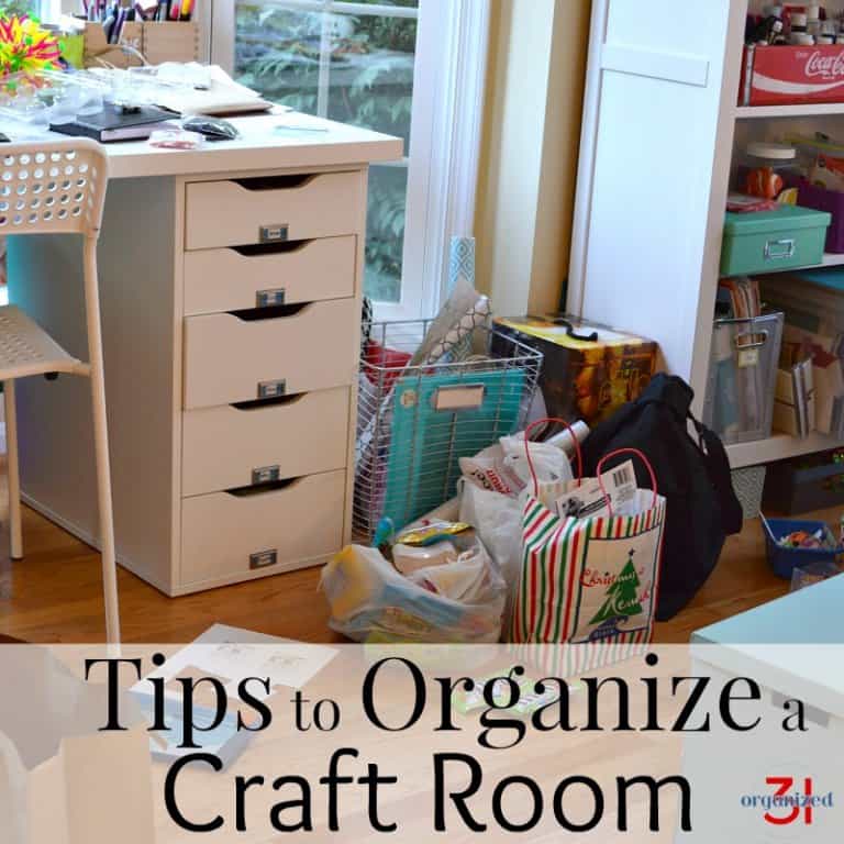 Tips to Organize a Craft Room