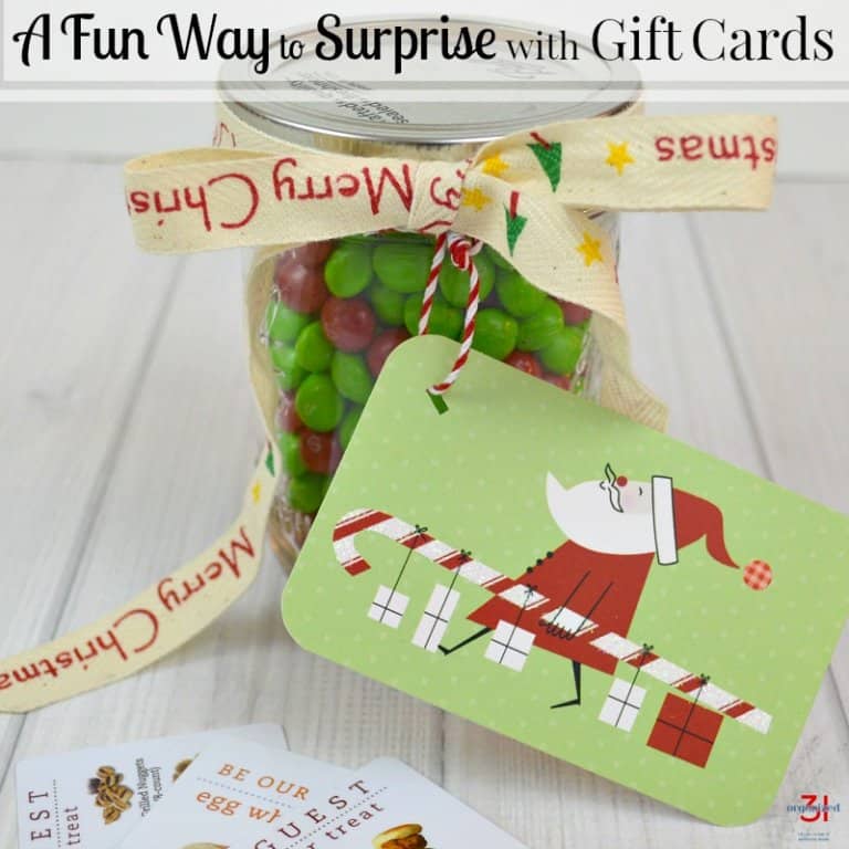 Surprise Gift Cards Christmas Gifts