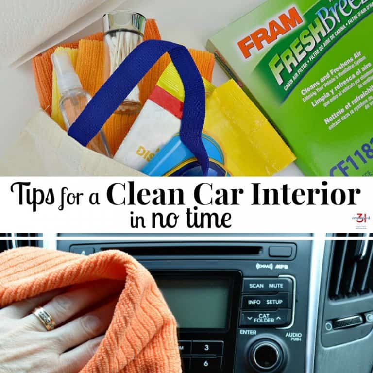 Tips for a Clean Car Interior in No Time