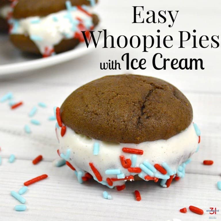 Easy Whoopie Pies with Ice Cream
