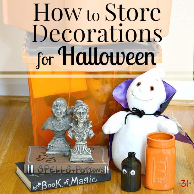 How to Store Decorations – Halloween