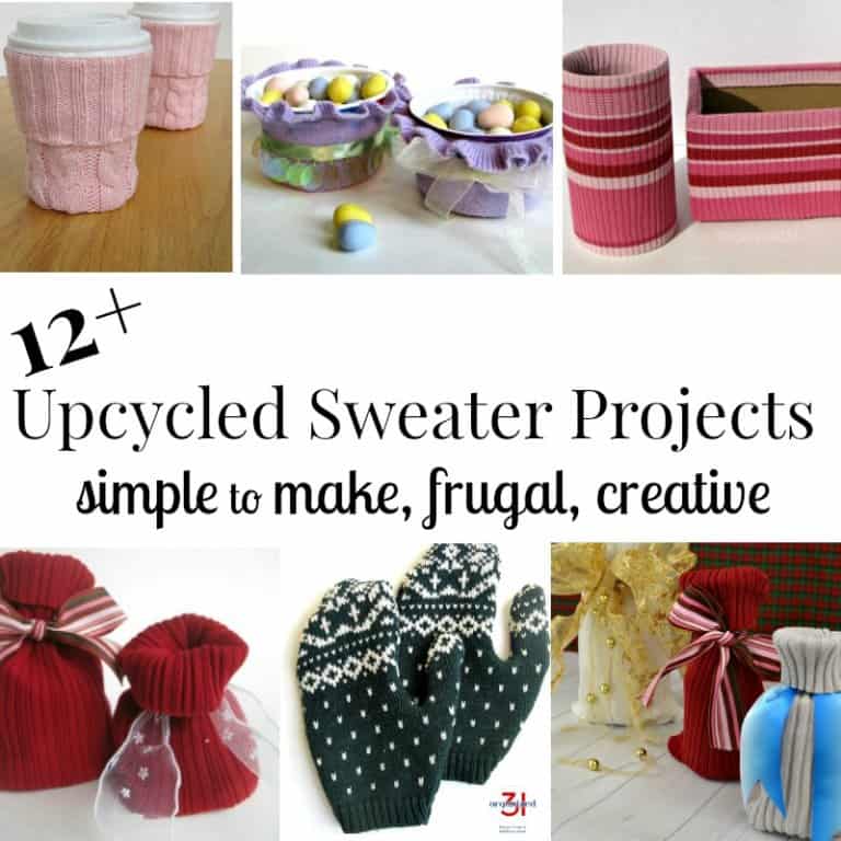 Upcycled Sweater Projects