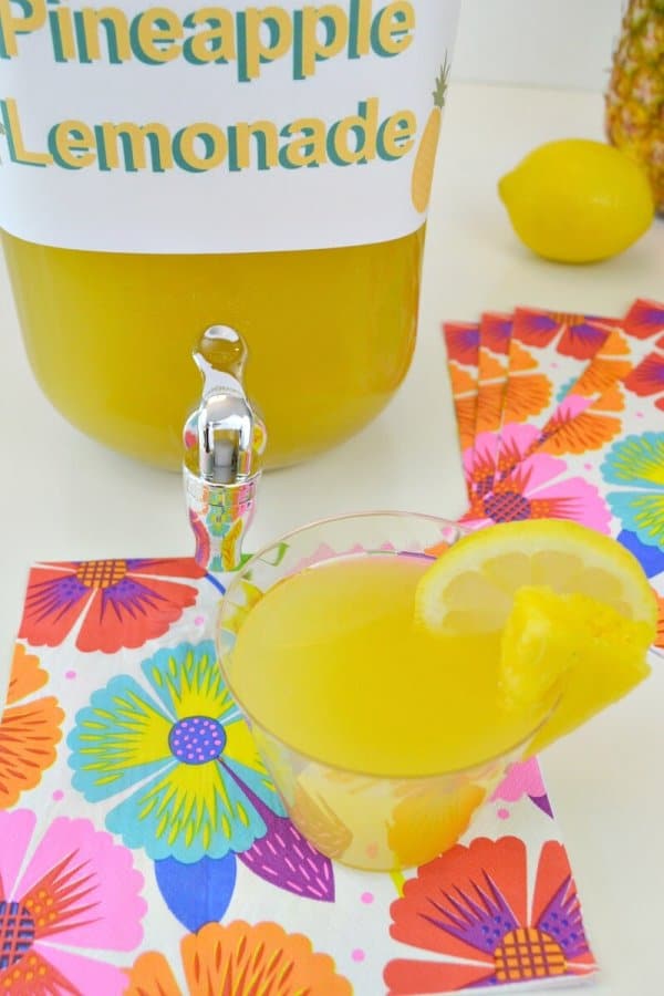 Easy Pineapple Lemonade Recipe Organized 31