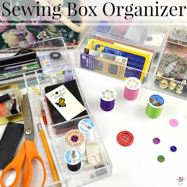 Design Your Own Sewing Box Organizer & Giveaway