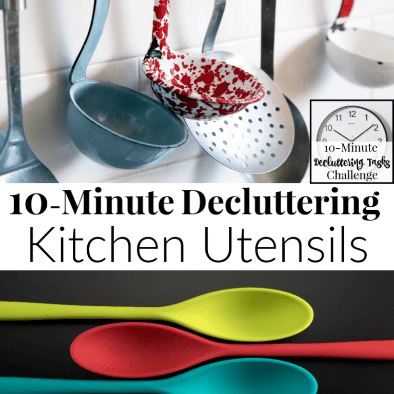 Day 17 – Decluttering Kitchen Utensils