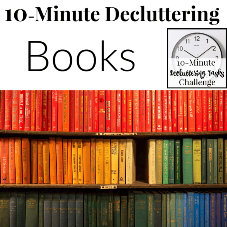 Day 25 – Decluttering Tips for Books