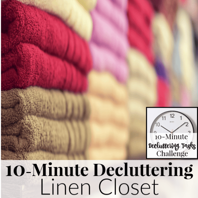 Day 28 – Decluttering Tips for the Linen Closet