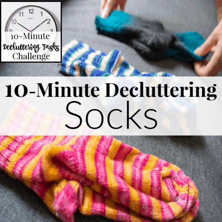 Day 9 – Decluttering Socks