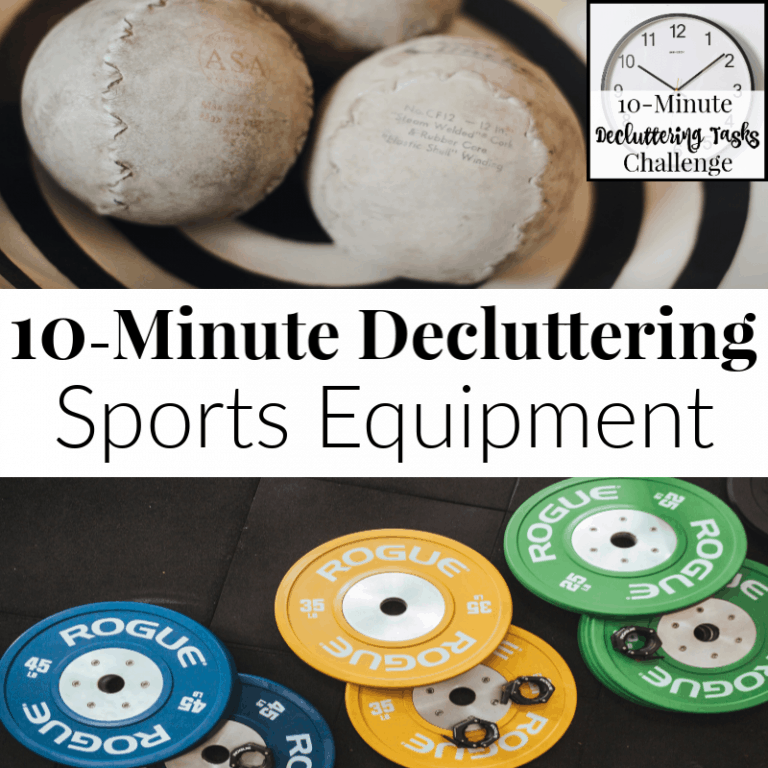 Day 10 Purging Tips – Sports Equipment