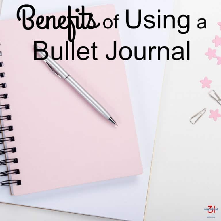 Benefits of Using a Bullet Journal