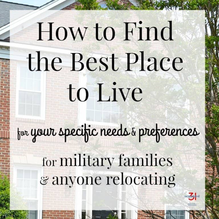 Find the Best Place to Live