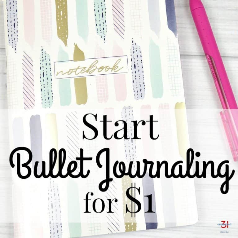 Start Bullet Journaling for $1