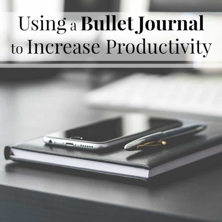 How to Use a Bullet Journal to Be More Productive