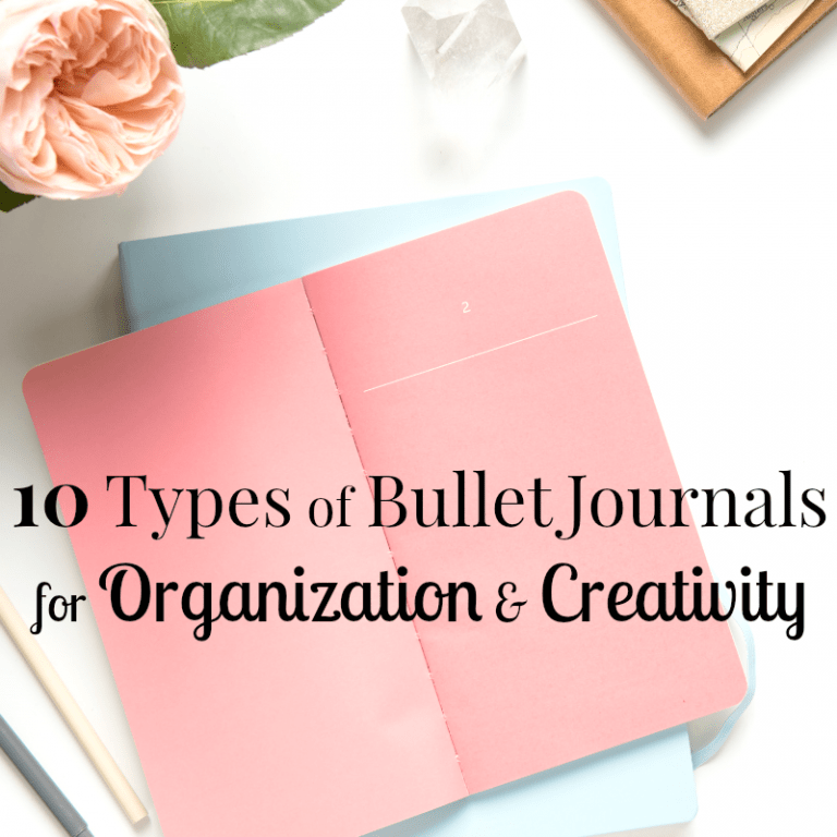 Journals – 10 Types for Organizing and Creativity
