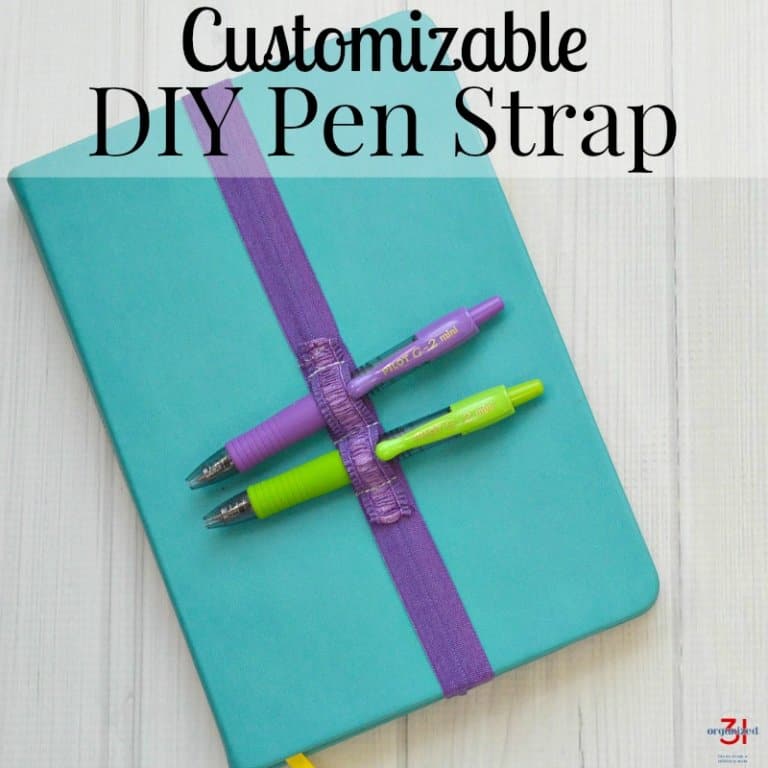 DIY Pen Strap – For Bullet Journals & Planners