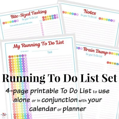Free Monthly To Do List Printables - Organized 31