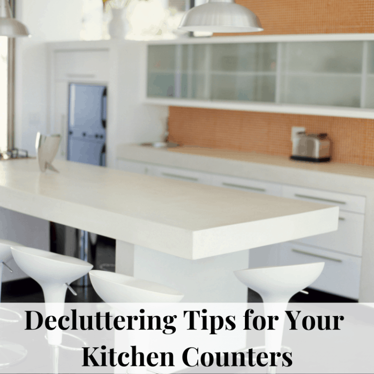 5 Easy Decluttering Tips for Your Kitchen Counters