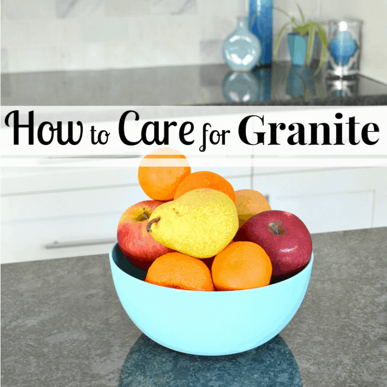 How to Care for Granite