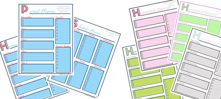 Study Planner - Free Printable - Organized 31